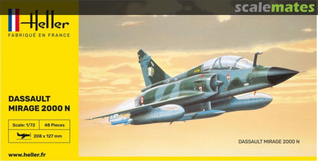 Boxart Dassault Mirage 2000 N 80321 Heller