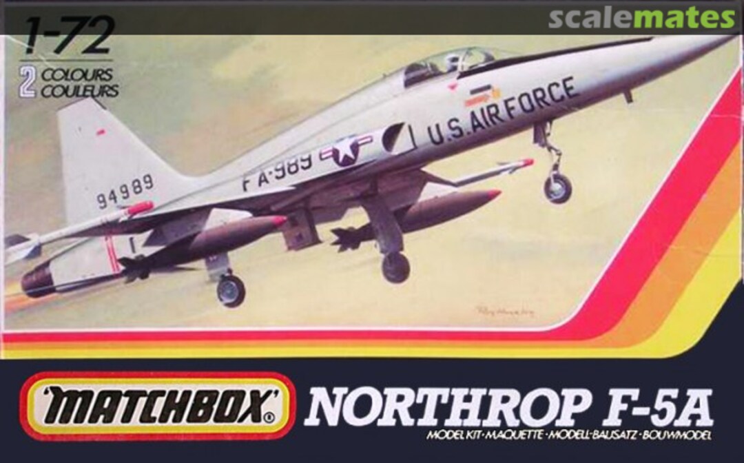 Boxart Northrop F-5A PK-12 Matchbox