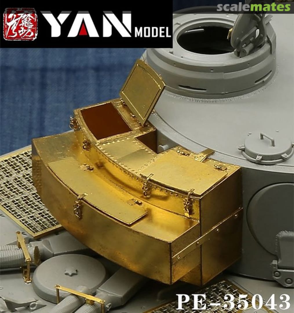 Boxart German Pz.Kpfw.IV Ausf.F Medium tank PE set PE-35041 Yan Model