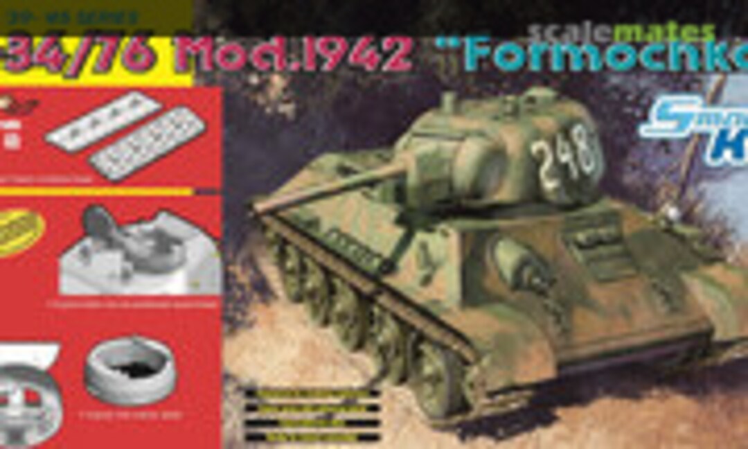 1:35 T-34/76 Mod.1942 &quot;Formochka&quot; (Dragon 6401)