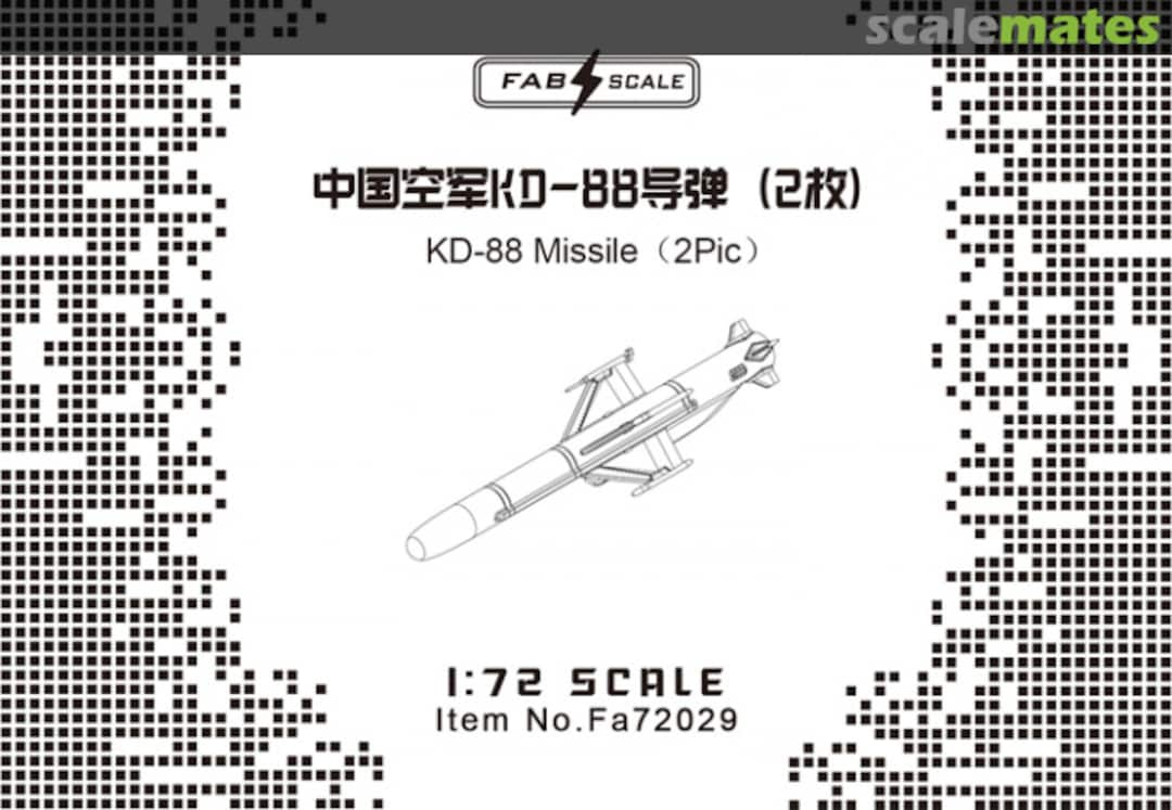 Boxart PLAAF K/AKD-88 AGM Fa72029 Fab Scale