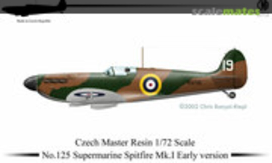 1:72 Supermarine Spitfire Mk.I &quot;Early Version&quot; (CMR 1125)