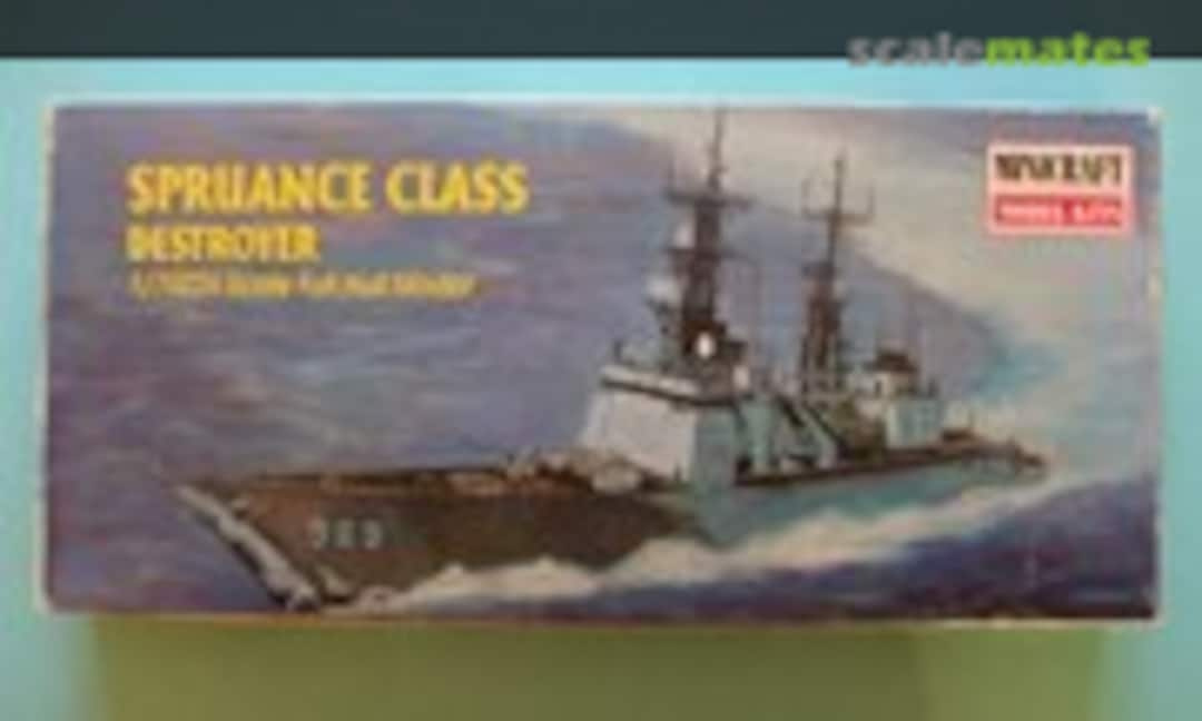 1:700 Spruance Class Destroyer (Minicraft Model Kits 11311)