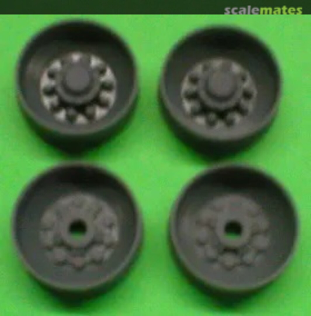 Boxart T-80/2S19 burnt out wheels (12) 378 SP Designs