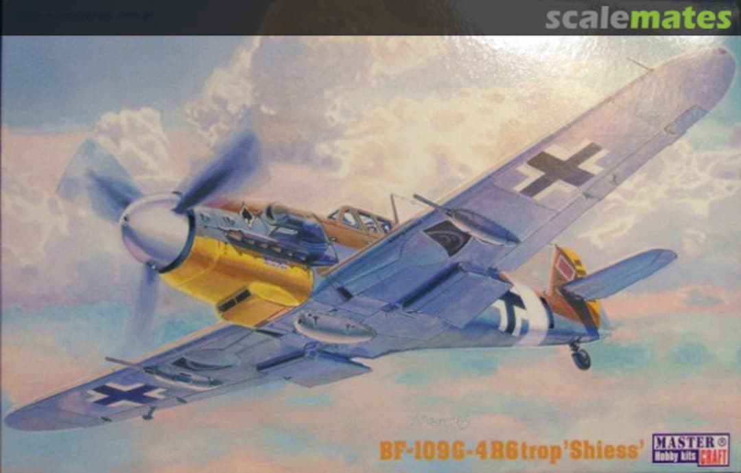 Boxart Bf-109G-4R6 trop 'Schiess' C-88 MasterCraft