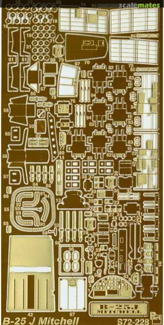 Boxart B-25J Mitchell S72-228 Part