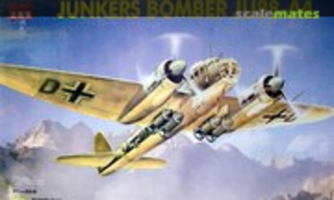 1:48 Junkers Bomber Ju88-A4 (Kitech 08M-3302H)