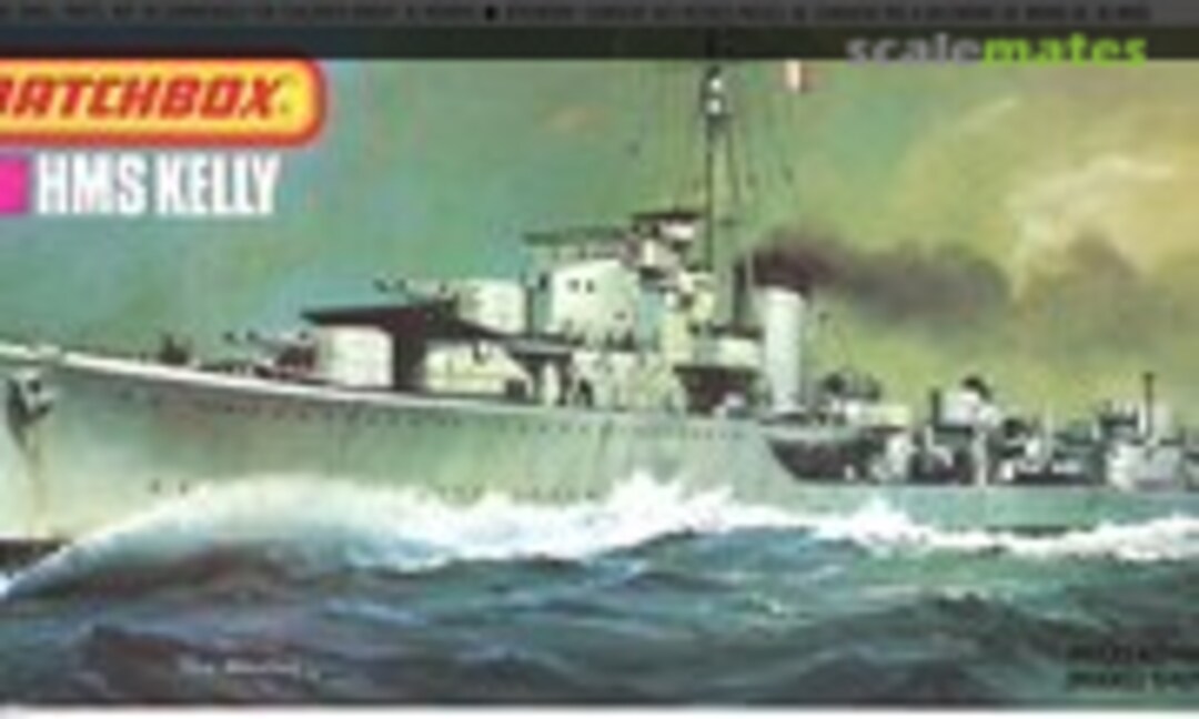 1:700 HMS Kelly (Matchbox PK-64)