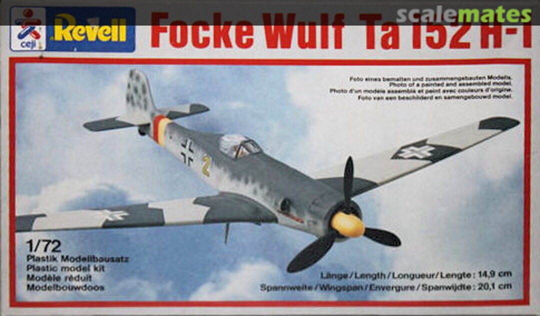 Boxart Focke-Wulf Ta 152 H-1 4146 Revell/ceji