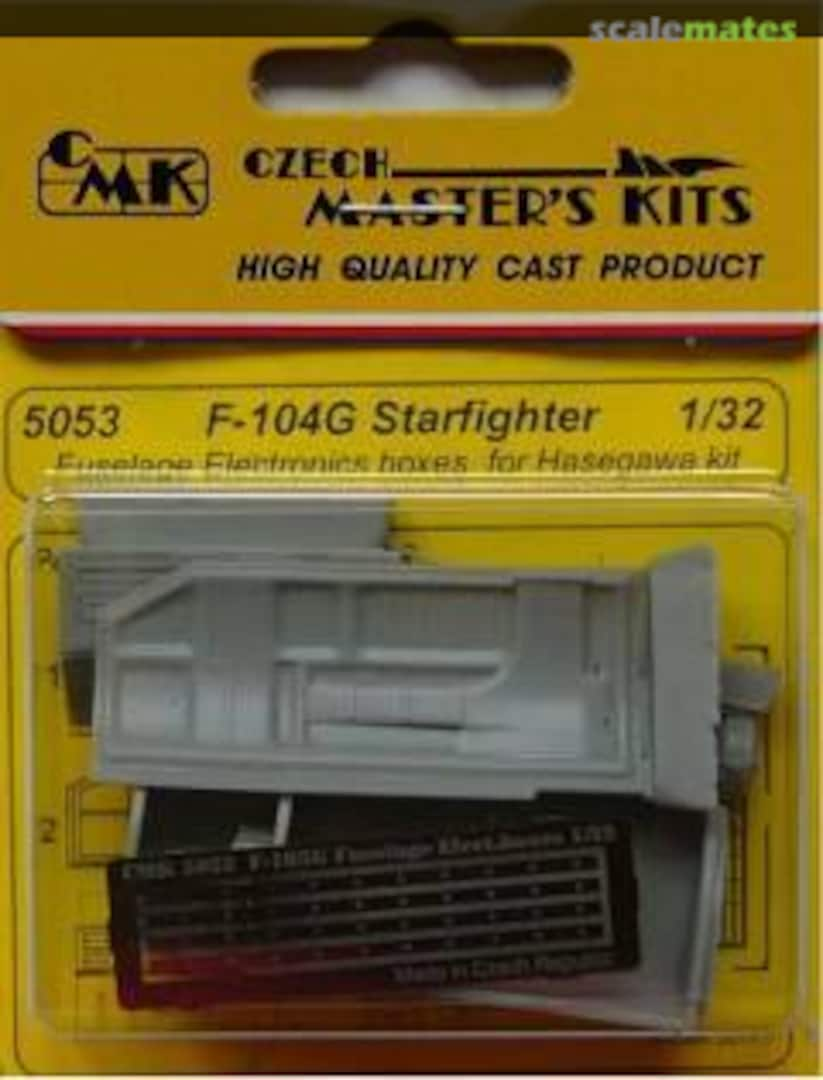 Boxart F-104G Starfighter Fuselage Elec. Boxes 5053 CMK