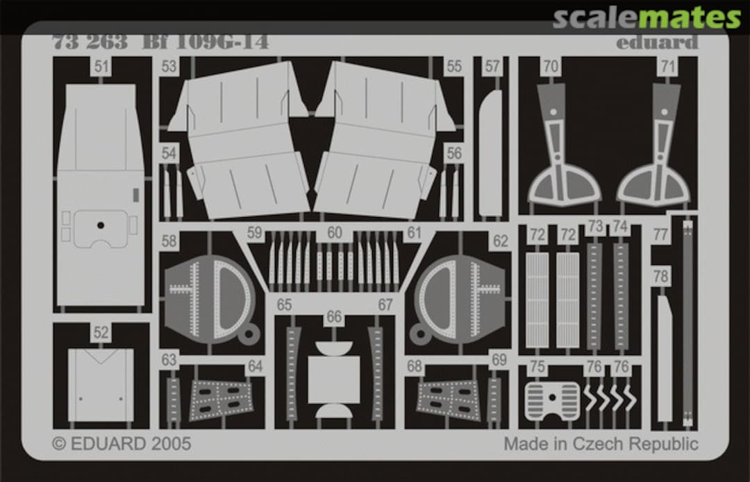 Boxart Bf 109G-14 73263 Eduard