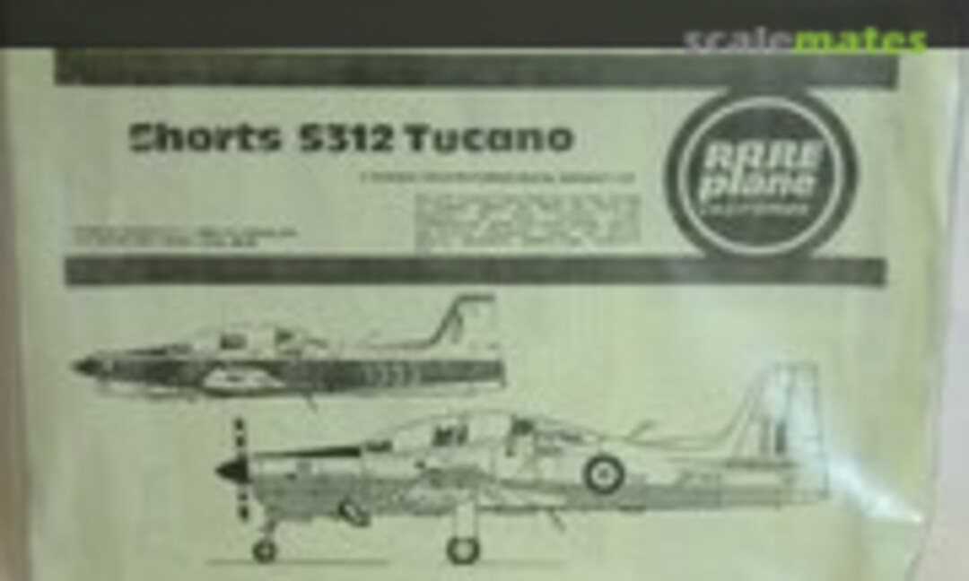 1:72 Shorts S312 Tucano (RarePlane )