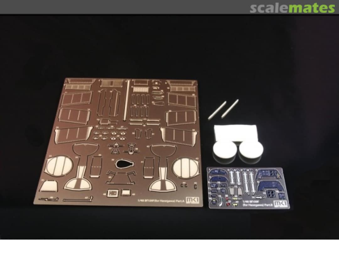 Boxart Bf-109F Detail-up Parts MA-48009 MK1 Design