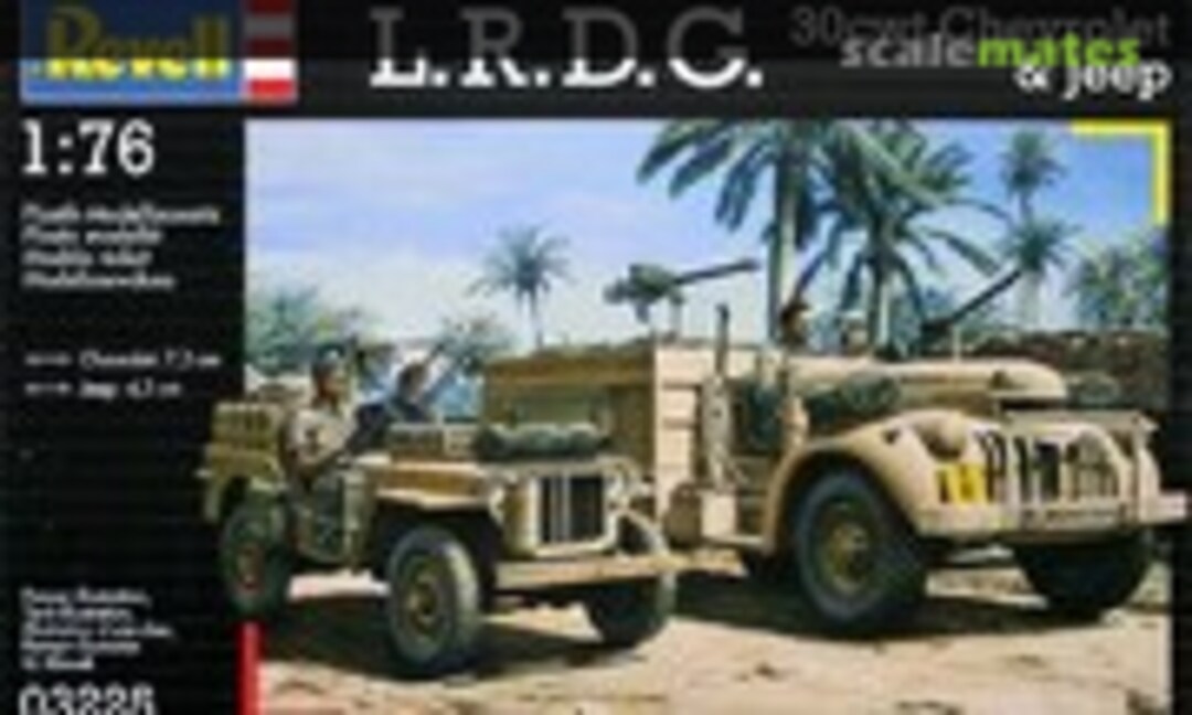 1:76 L.R.D.G. 30cwt Chevrolet &amp; Jeep (Revell 03225)