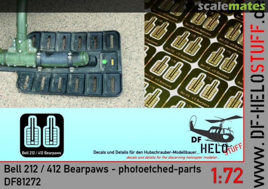 Boxart Bell 212 / 412 bearpaws DF81272 DF HeloStuff