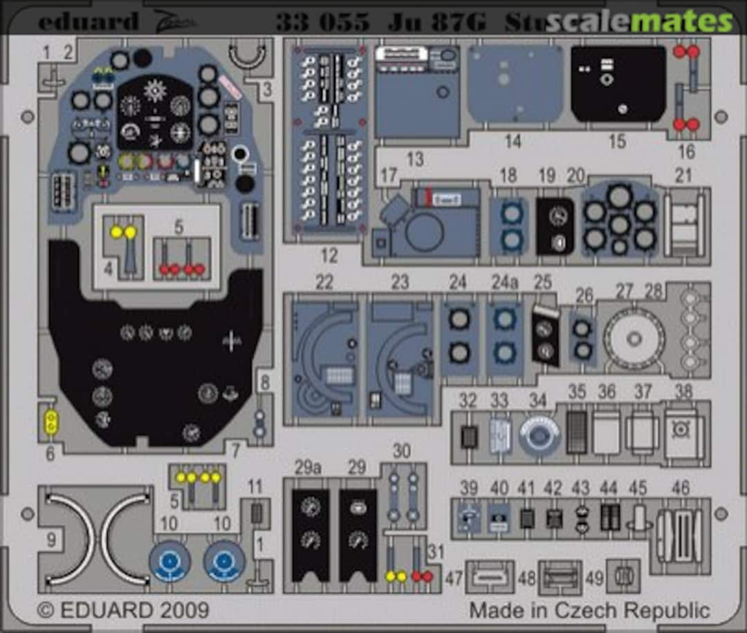 Boxart Ju 87G Stuka interior 33055 Eduard