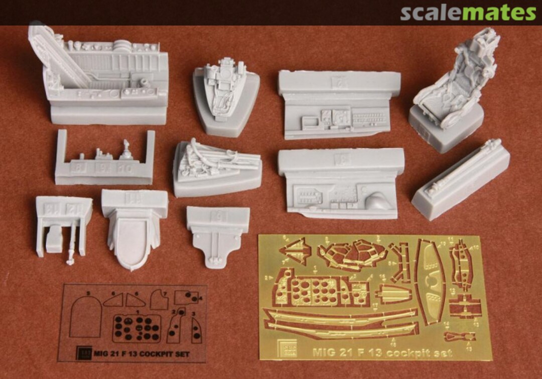 Boxart MiG-21F-13 cockpit 48055 SBS Model