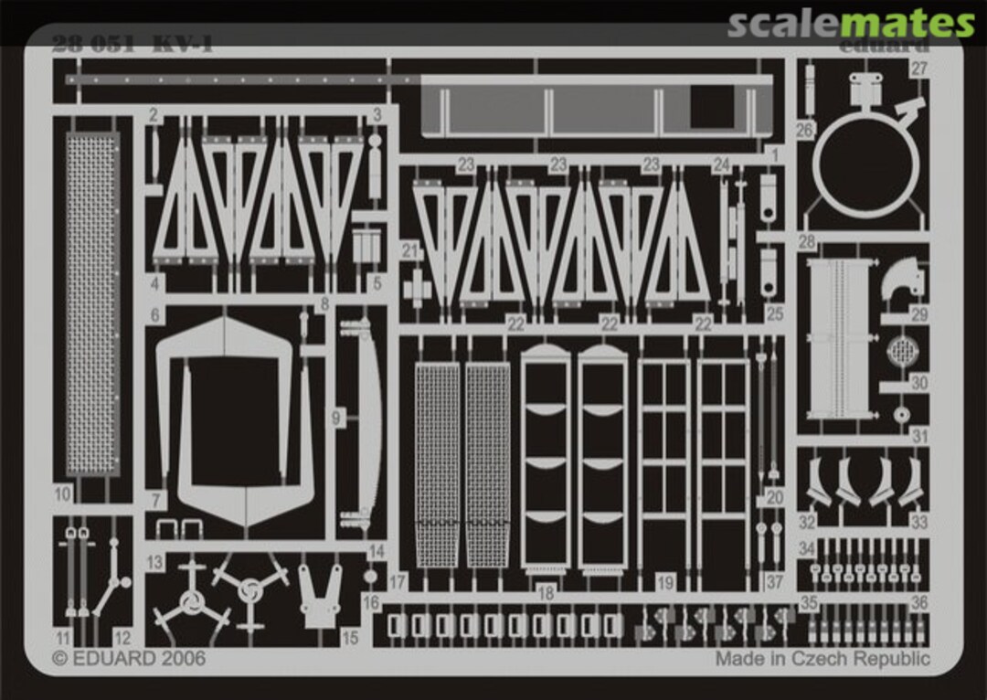 Boxart KV-1 28051 Eduard