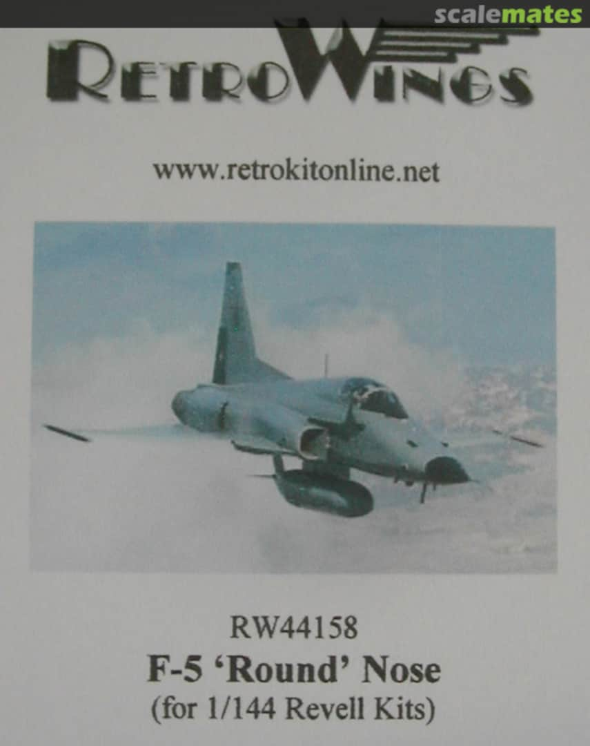 Boxart F-5 ‘Round’ Nose RW44158 RetroWings