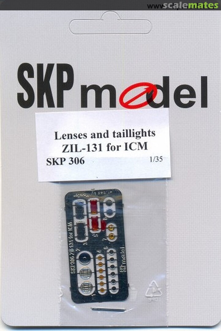 Boxart Lights & Reflectors for Zil 131 SKP 306 SKP model