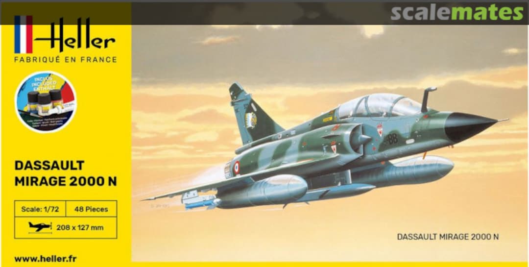 Boxart Dassault Mirage 2000 N 56321 Heller