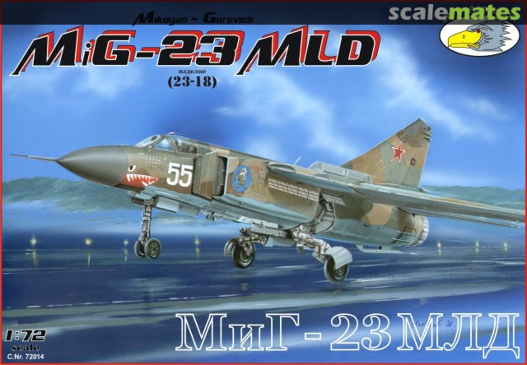 Boxart MiG-23MLD 72014 R.V.Aircraft