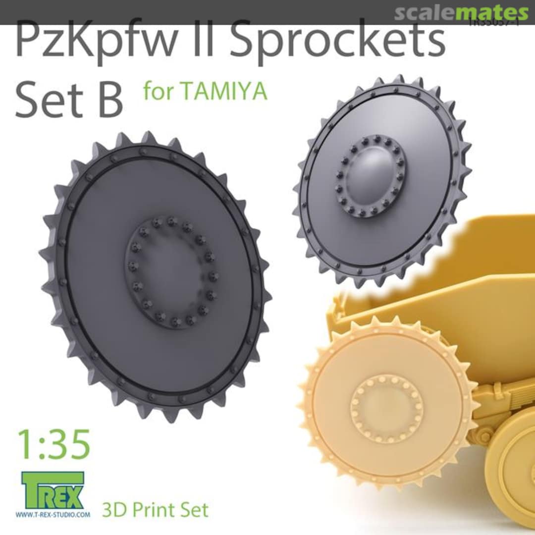 Boxart PzKpfw II Sprockets Set B TR35057-1 T-Rex Studio