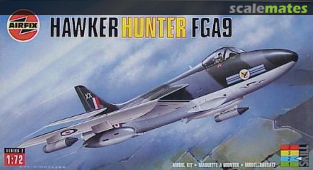 Boxart Hawker Hunter FGA.9 02073 Airfix