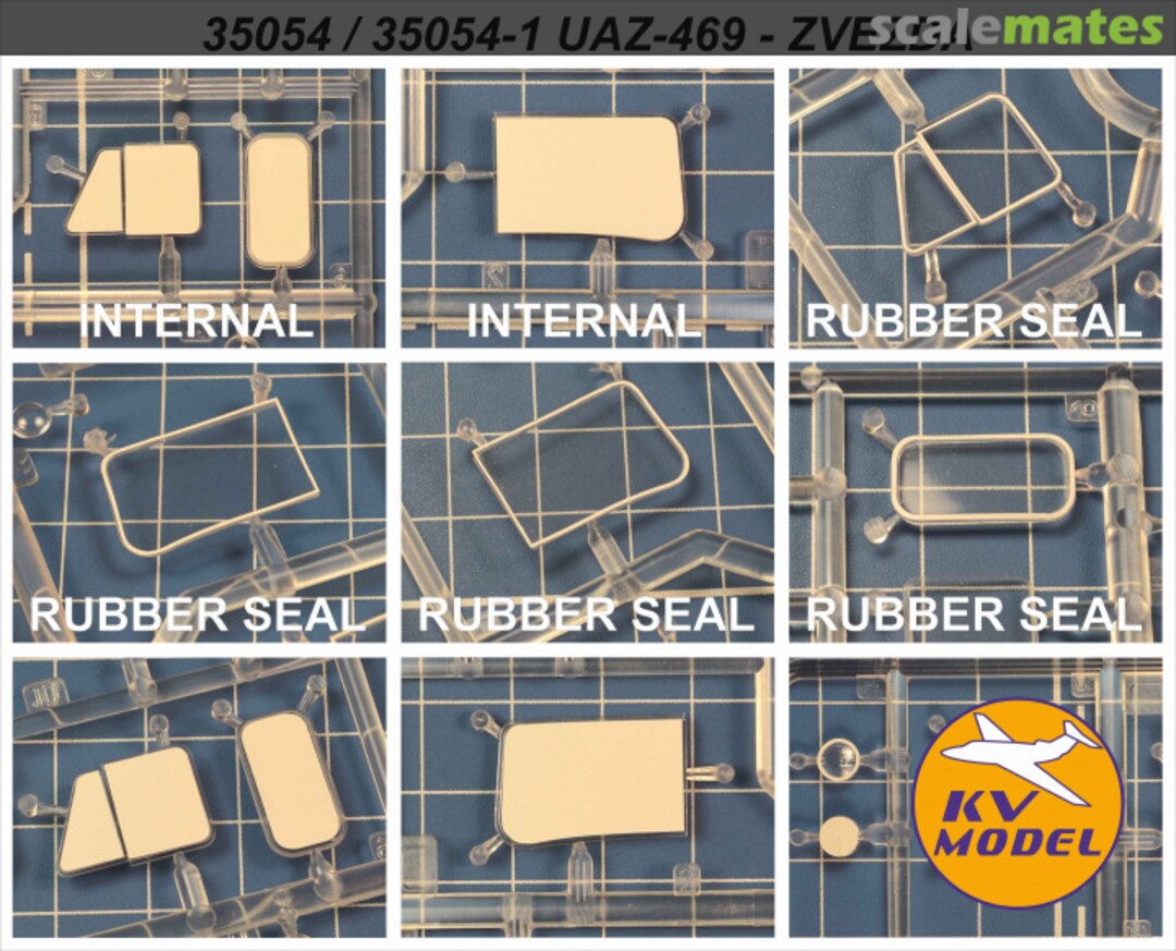 Contents UAZ-469 (Double sided) 35054-1 KV Models