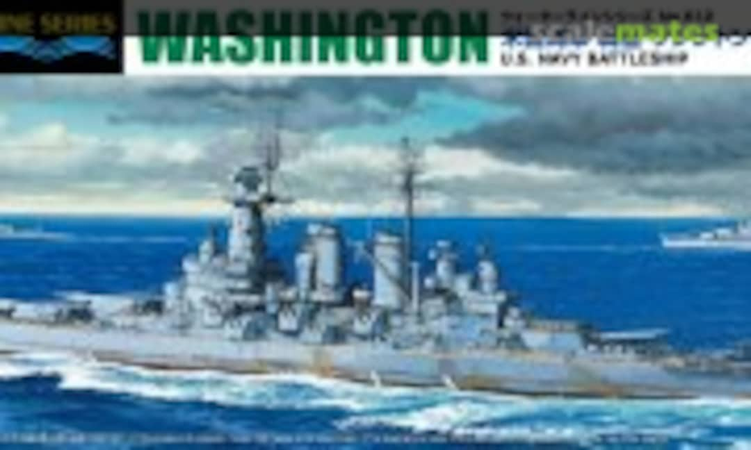 1:700 U.S. Navy Battleship USS Washington (Aoshima 067352)