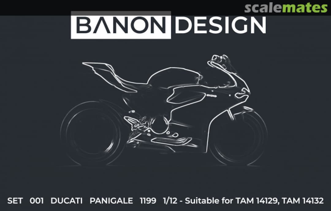 Boxart SET001 DUCATI PANIGALE 1199 1/12  SET001 BANON DESIGN