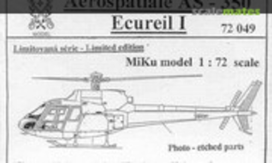 1:72 Aerospatiale AS 350 Ecureuil (MiKu 72049)