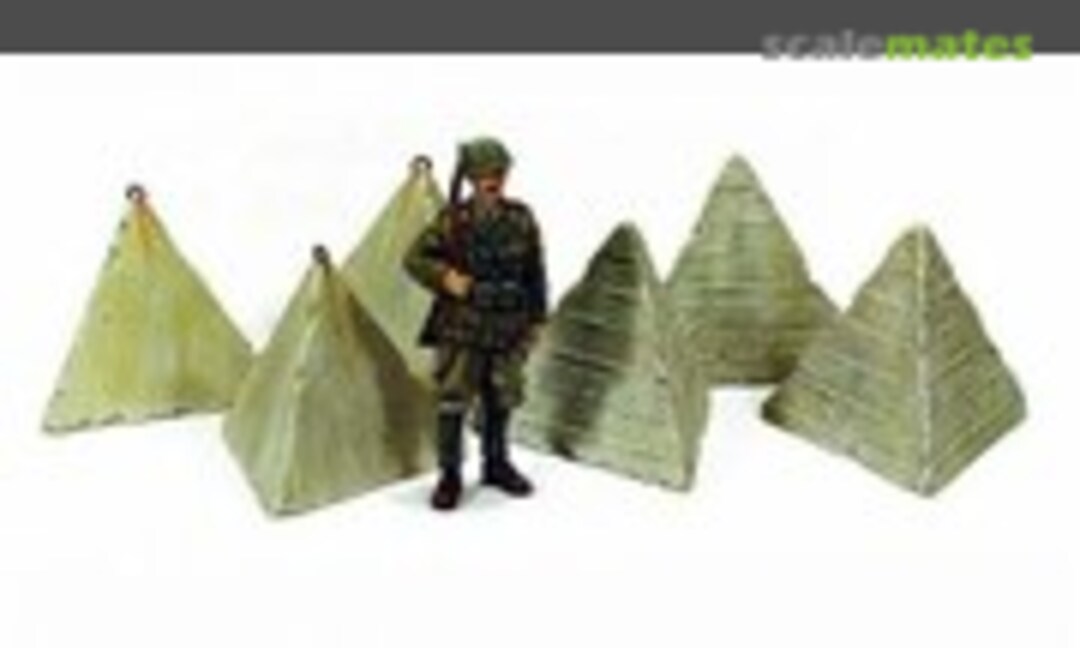 Italian Anti-Tank Barrages WWII (6 Pcs.) (Model Victoria 4051)