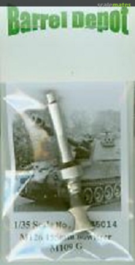 Boxart M109G M126 155mm Howitzer Gun Barrel BD35014 Barrel Depot