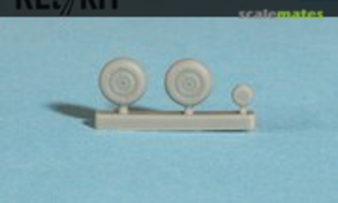 1:72 Jak-7/9, La-5/7, Lagg-3, I-185, Mig-3 - wheels set (ResKit RS72-0031)