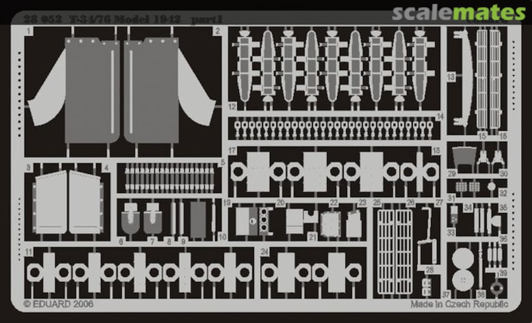 Boxart T-34/76 Model 1942 28052 Eduard