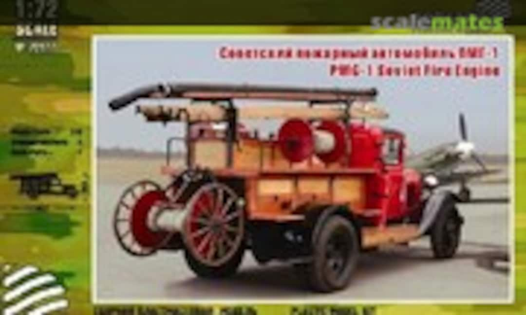 1:72 PMG-1 Soviet Fire Engine (Zebrano 72111)