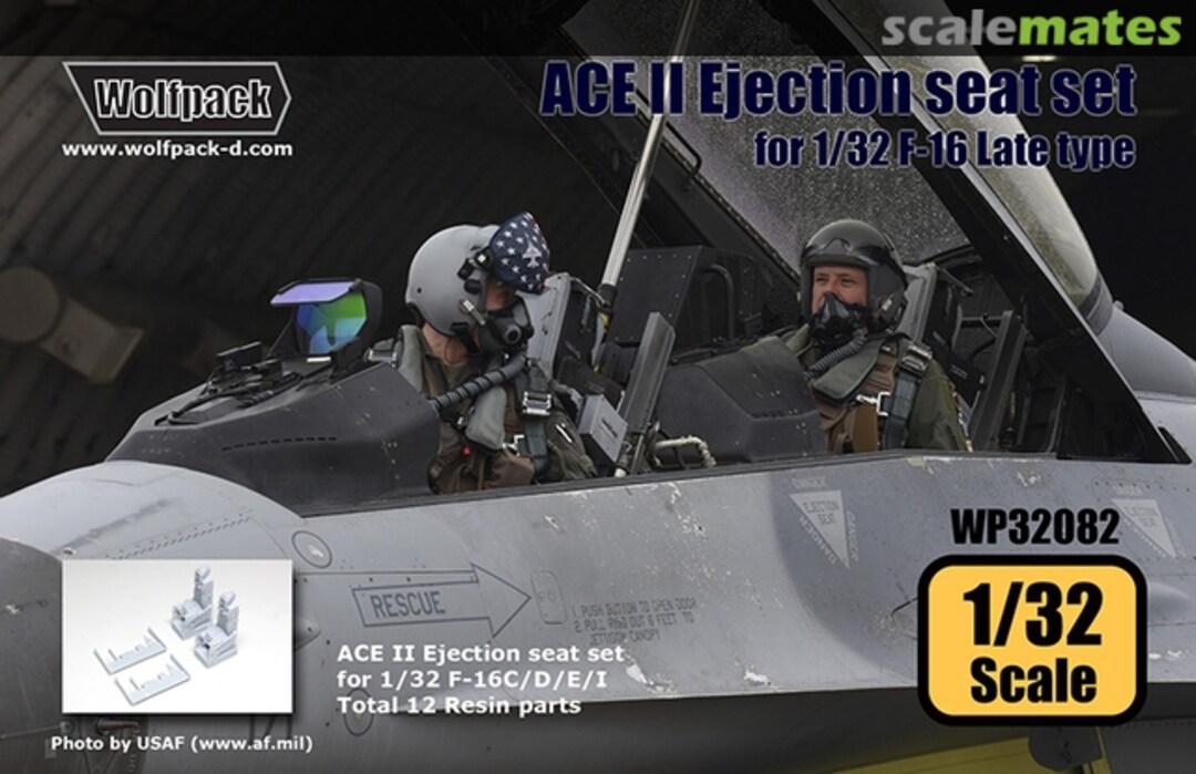 Boxart ACE II Ejection Seat set WP32082 Wolfpack