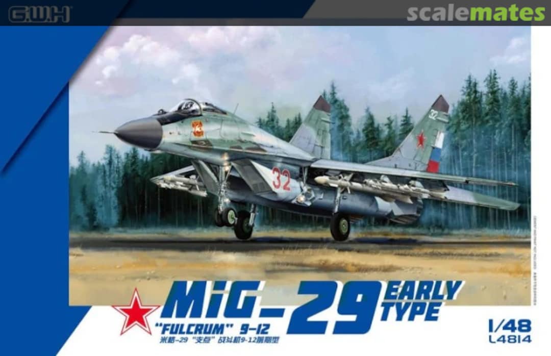 Boxart MiG-29 Early Type L4814 Great Wall Hobby