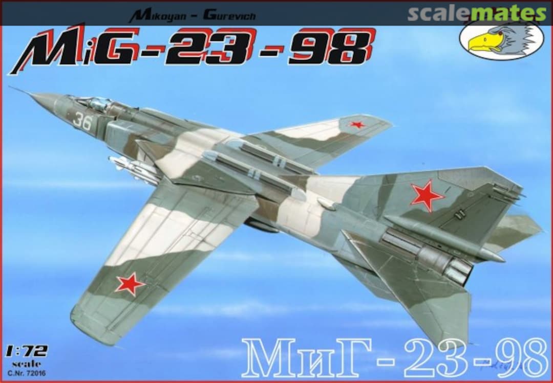 Boxart MiG-23-98 72016 R.V.Aircraft