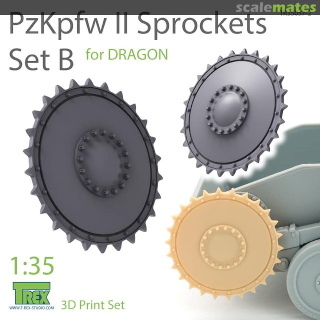 Boxart PzKpfw II Sprockets Set B TR35057-2 T-Rex Studio