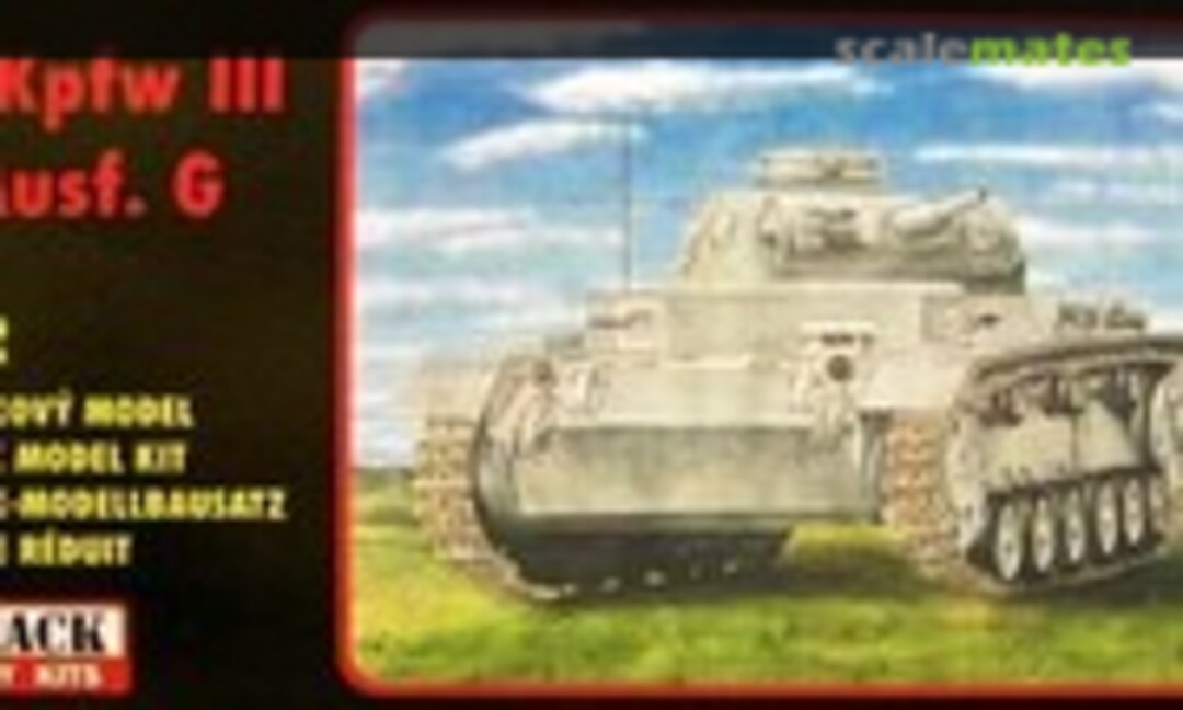 1:72 PzKpfw III Ausf. G (Attack Hobby Kits 72822)