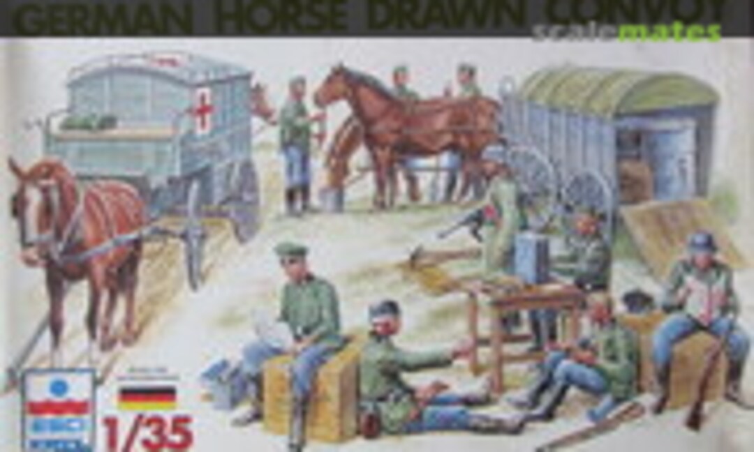 1:35 Horse Drawn Convoy (ESCI/ERTL 5047)