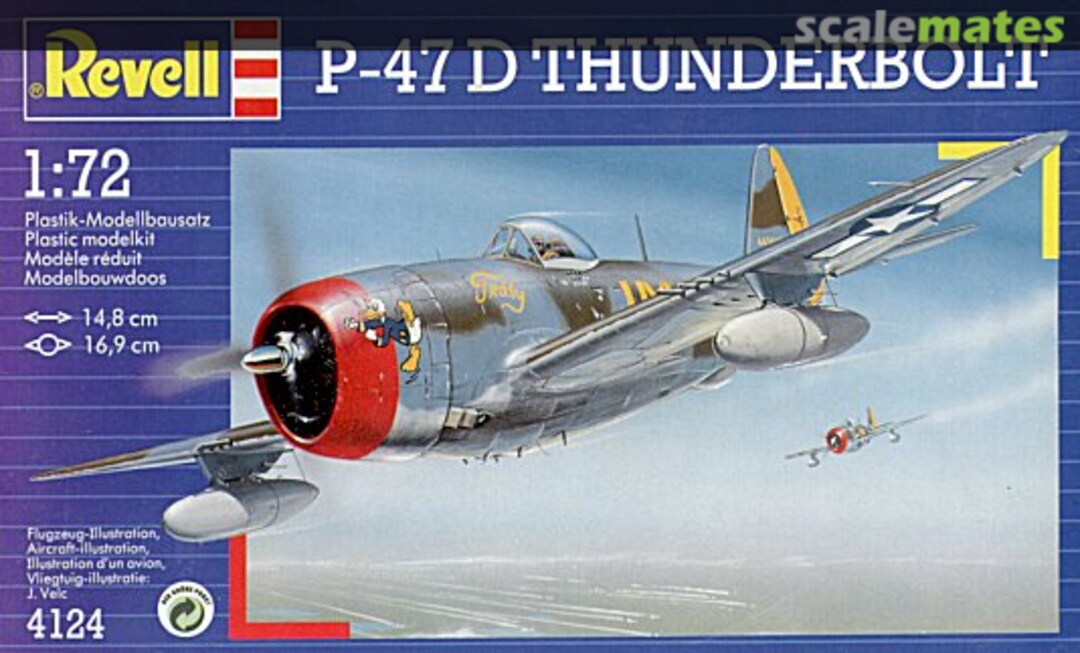 Boxart P-47 D Thunderbolt 4124 Revell