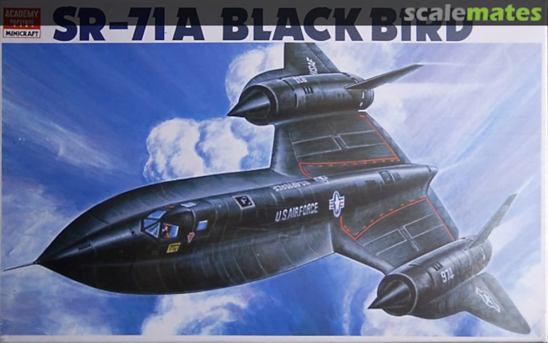 Boxart SR-71A Blackbird FA-032 Academy/Minicraft