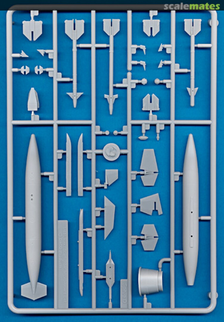 Boxart F-104 Starfighter - Sprue D Improvement & Correction Set DCC4802D Daco Products