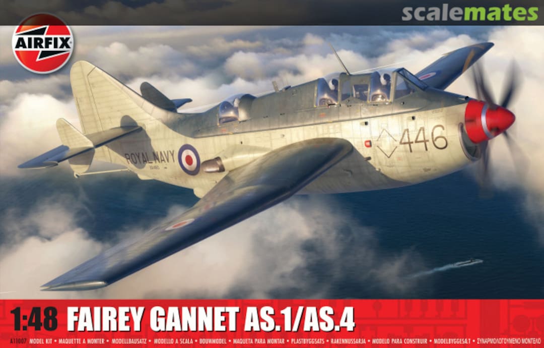 Boxart Fairey Gannet AS.1/AS.4 A11007 Airfix