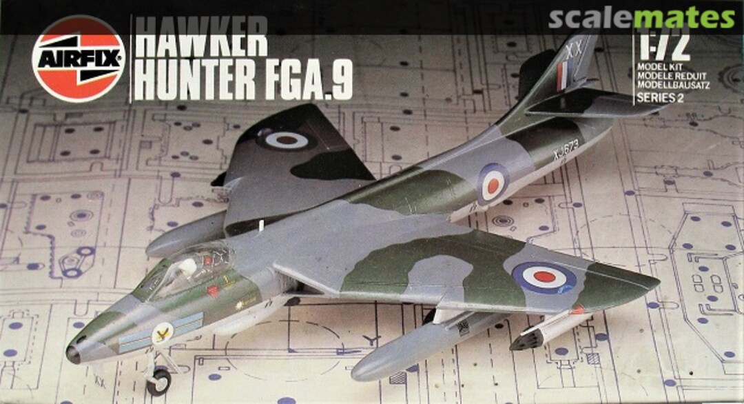 Boxart Hawker Hunter FGA.9 9 02073 Airfix