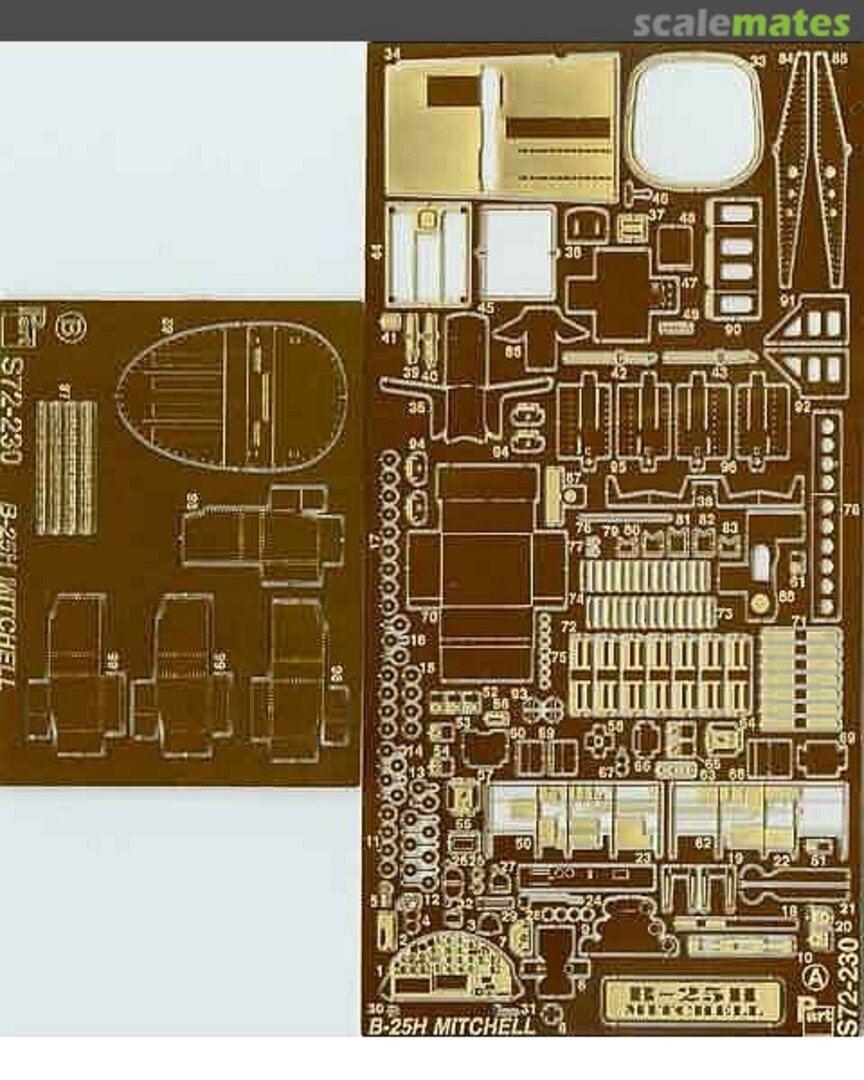 Boxart B-25H Mitchell S72-230 Part