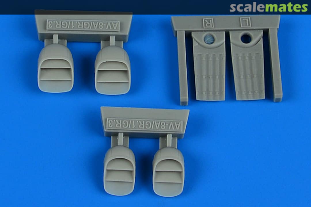 Boxart Harrier AV-8A/GR.1/GR.3 Exhaust Nozzles (Airfix) 7384 Aires